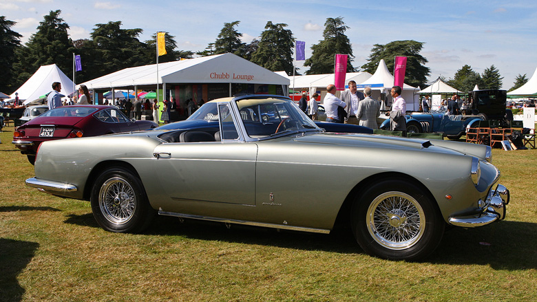 This 1960 Ferrari 250 GT Pinin Farina series 2 Cabriolet entered by Jason Barron is the second example of 200 built.