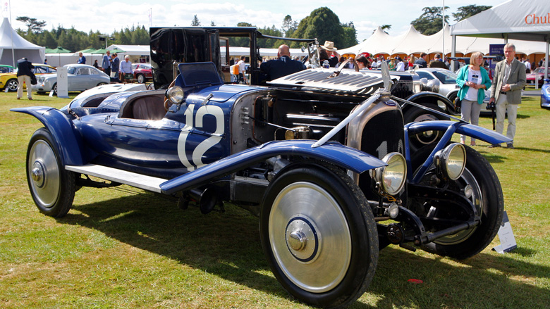 Whilst the bodywork is new the chassis (2718) of Peter Mullin's 1922 Voisin C3 Strasbourg is considered to be the chassis which won the ACFs Grand Prix de Tourisme in Strasbourg driven by Rougier.